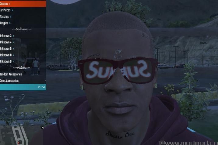侠盗猎车手5「GTA5」Mod: Supreme Glasses