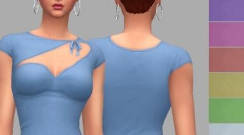 模拟人生4MOD Blouse - Demi 上衣