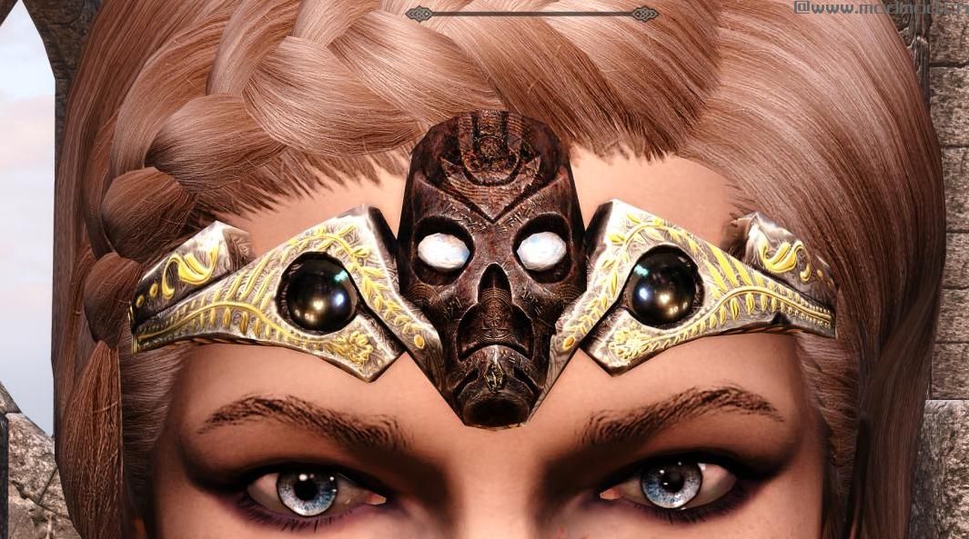 上古卷轴5：重置版MOD Dragon Priest DragonBorn Circlets Aetherial Crown SE