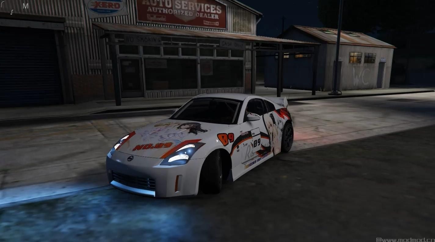 侠盗猎车手5「GTA5」Mod: Itasha 350z Illyasviel von Einzbern [4K]