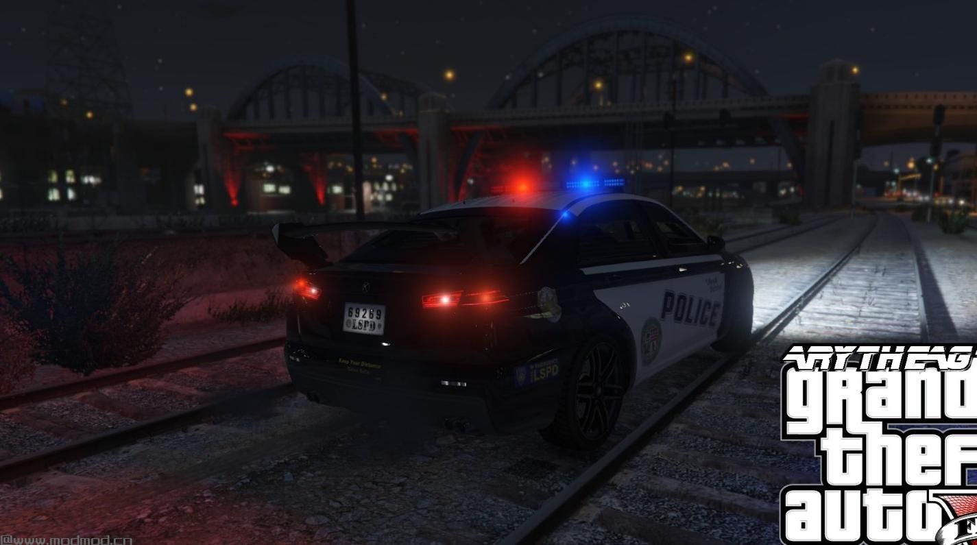 侠盗猎车手5「GTA5」Mod: ARMORED POLICE KURUMA (REPLACE)