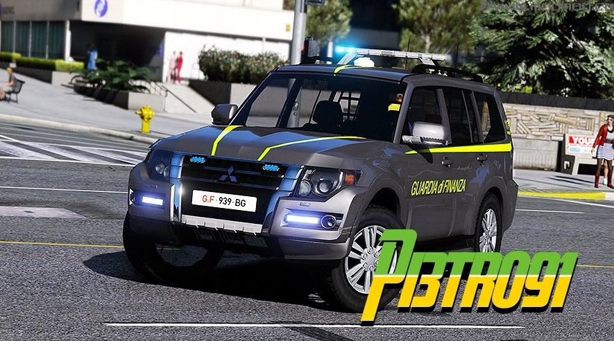 侠盗猎车手5「GTA5」Mod: Mitsubishi Shogun - Guardia di Finanza