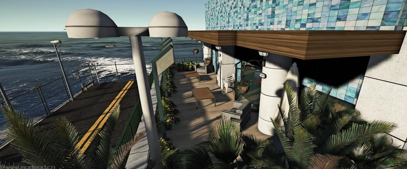 侠盗猎车手5「GTA5」Mod: Beach House