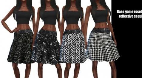 模拟人生4MOD JC Noira Skirts 裙子