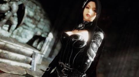 上古卷轴5：重置版MOD Lustmord Vampire Armor - SSE CBBE BodySlide（带物理）