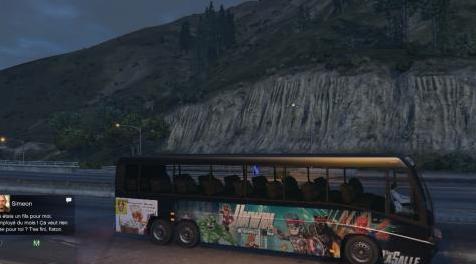 侠盗猎车手5「GTA5」Mod: Coach BUS Team Lasalle