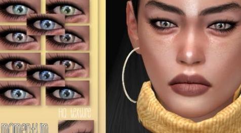 模拟人生4MOD IMF Momentum Eyes N.66 眼睛