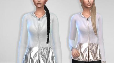 模拟人生4MOD Metallic Jacket 外衣