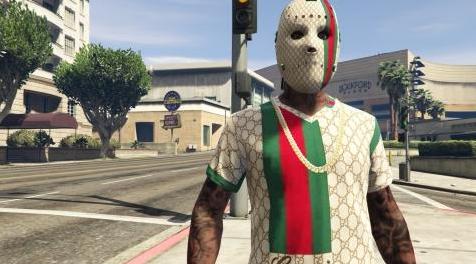 侠盗猎车手5「GTA5」Mod: DESIGNER SHIRTS AND MASK