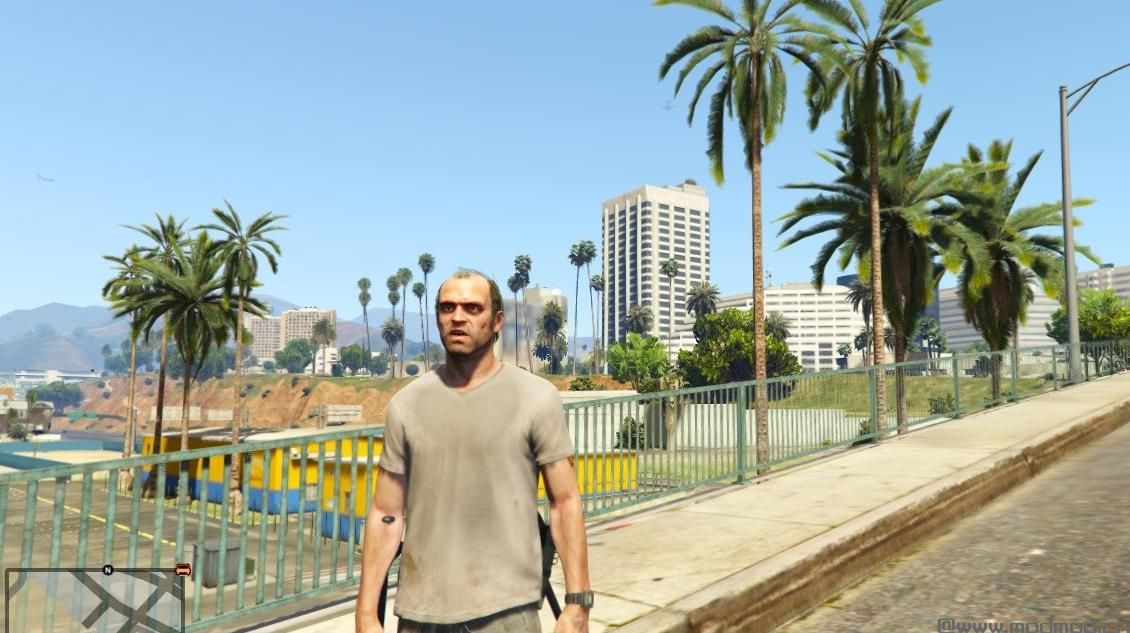侠盗猎车手5「GTA5」Mod: Old-gen palms tree converted