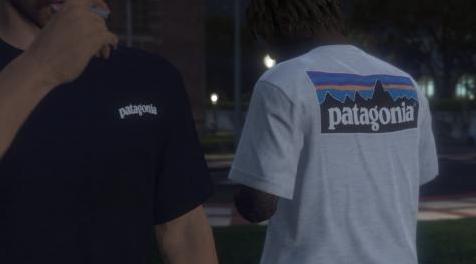 侠盗猎车手5「GTA5」Mod: Patagonia T-Shirt Pack for MP Male