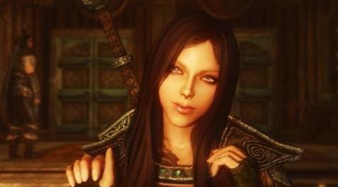 上古卷轴5：天际MOD 独立双手大剑妹子随从&mdash;&mdash;克海拉