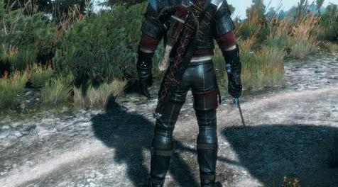 巫师3：狂猎MOD 完整的狼套皮裤