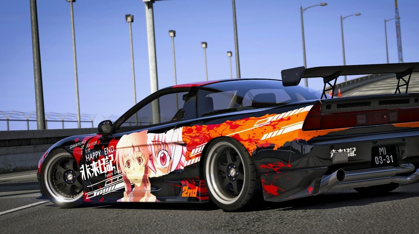 侠盗猎车手5「GTA5」Mod: Honda NSX-R (NA1)Future Diary+Phantom