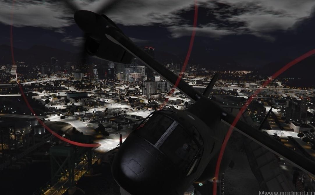 侠盗猎车手5「GTA5」Mod: Avenger Propeller Recolour
