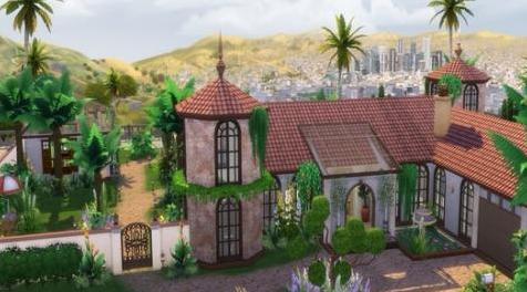 模拟人生4MOD Primrose Garden 花园别墅