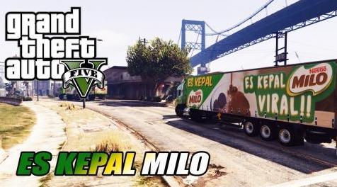 侠盗猎车手5「GTA5」Mod: ES KEPAL MILO SKIN TRAILER
