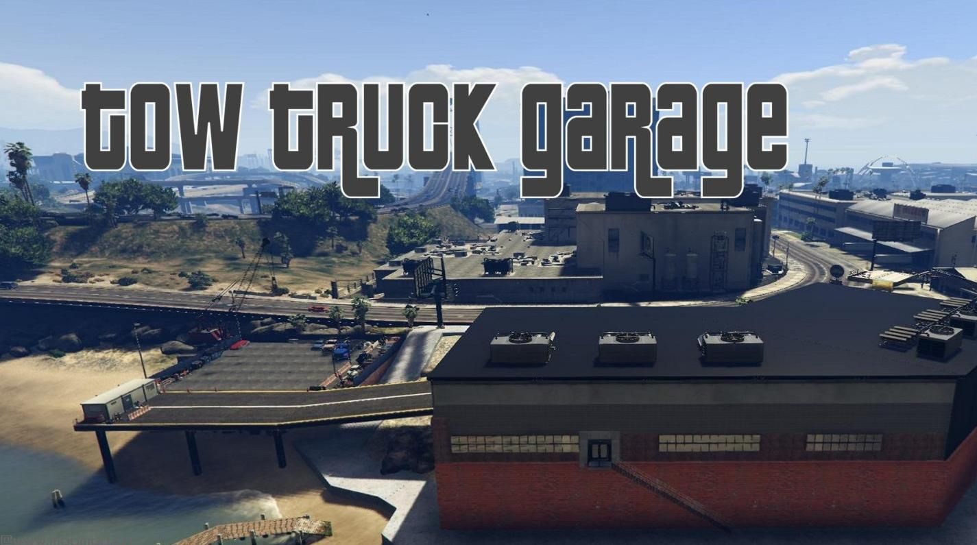 侠盗猎车手5「GTA5」Mod: Tow Truck Garage