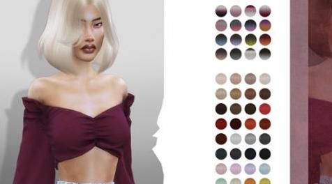 模拟人生4MOD LeahLillith Paperboat Hair 发型