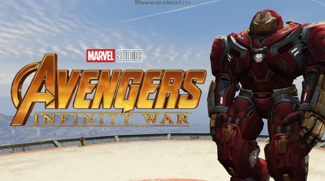 侠盗猎车手5「GTA5」Mod: Hulkbuster 2.0 Infinity War [Add-On Ped]