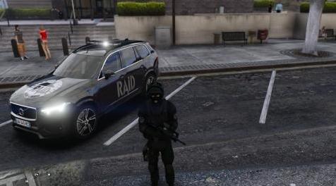 侠盗猎车手5「GTA5」Mod: Volvo XC90 RAID Francais [ELS]