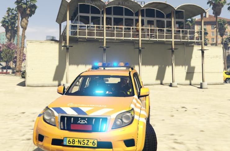 侠盗猎车手5「GTA5」Mod: Toyota Land Cruiser Reddingsbrigade [ELS] [Dutch]