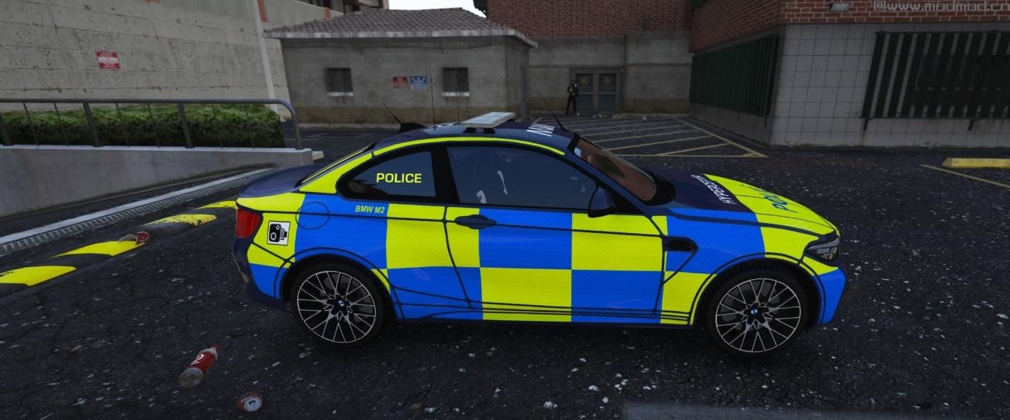 侠盗猎车手5「GTA5」Mod: BMW M2 British &rsquo;Hyperceptor&rsquo; Skin