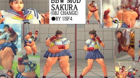 终极街霸4MOD BBW USF4 MOD SAKURA