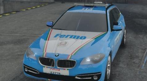 侠盗猎车手5「GTA5」Mod: BMW 525D POLIZIA ITALIANE[Replace]