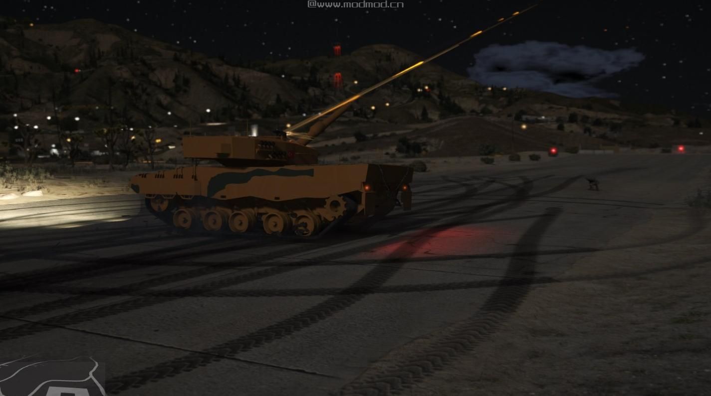 侠盗猎车手5「GTA5」Mod: Turkish Armed Forces leopard 2A4 afrin tank