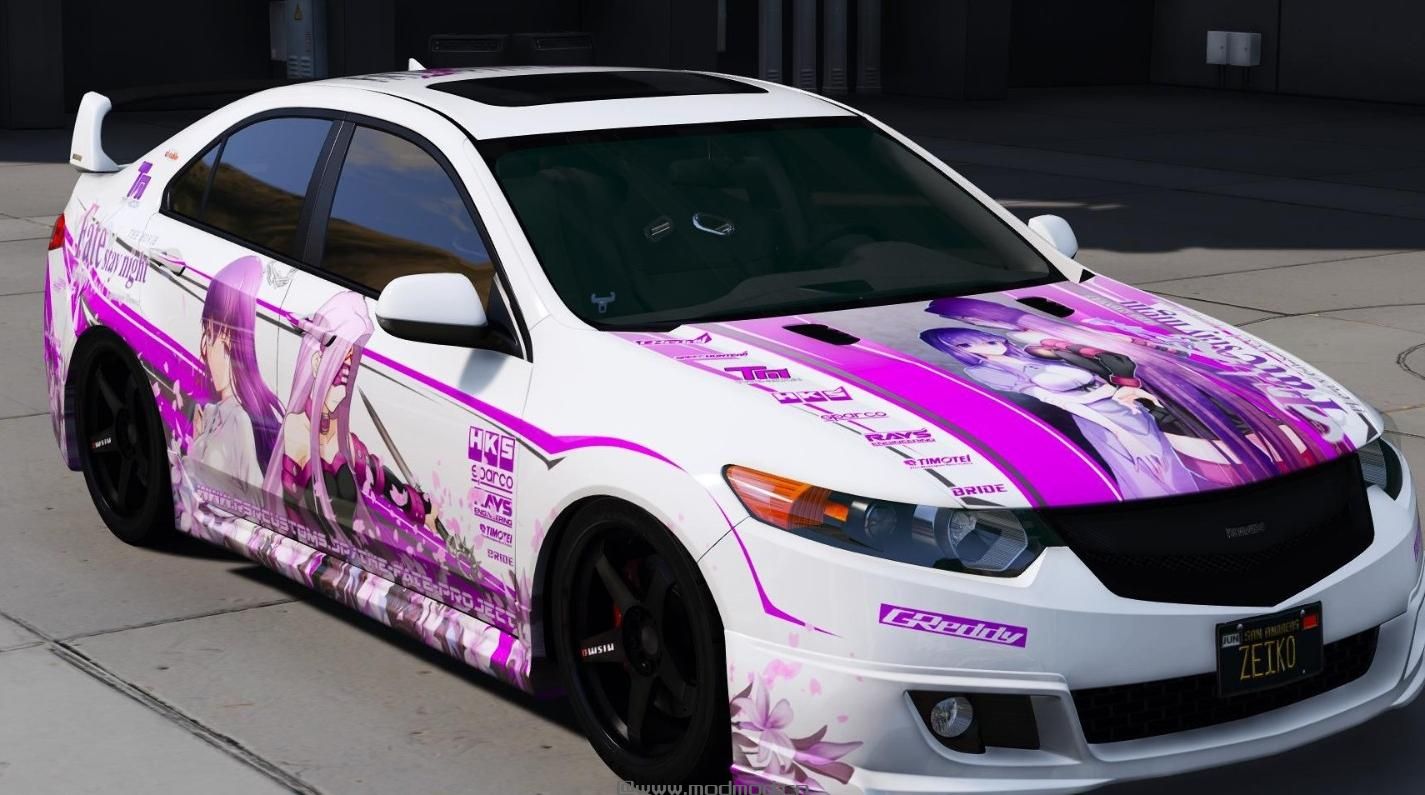 侠盗猎车手5「GTA5」Mod: Heaven’s Feel Honda Accord itasha