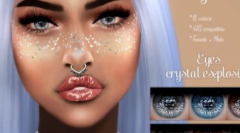 模拟人生4MOD eyes-crystal explosion 眼睛