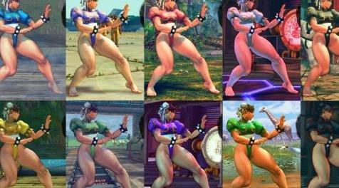 终极街霸4MOD Chun Li Skirtless