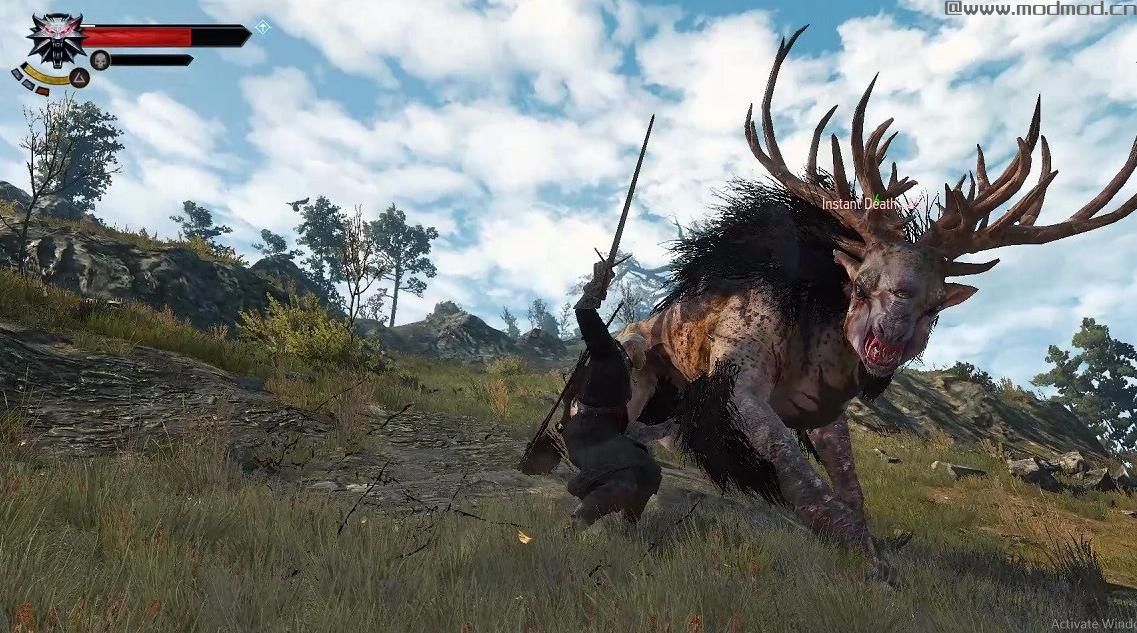 巫师3：狂猎MOD 身临其境的战斗3.0