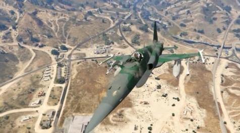 侠盗猎车手5「GTA5」Mod: F-5EM战斗机