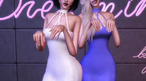 模拟人生4MOD Genius Marilyn Dress 连衣裙