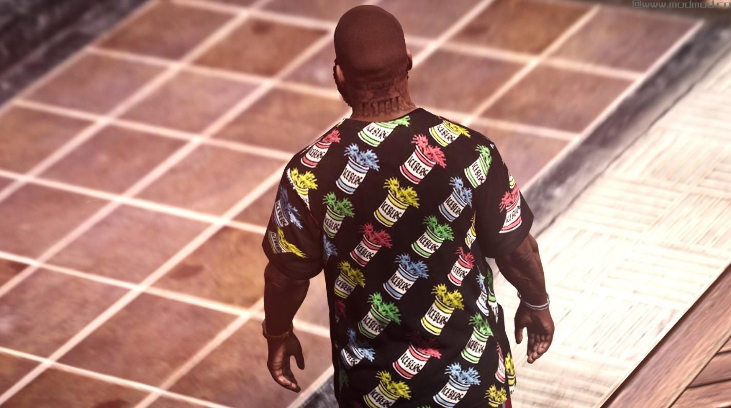 侠盗猎车手5「GTA5」Mod: Iceberg T-Shirt / Franklin