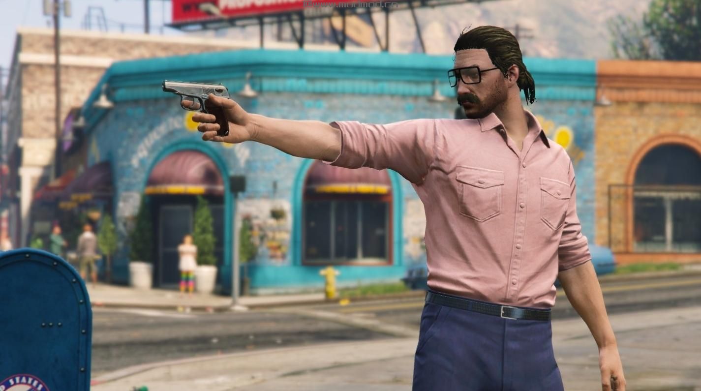 侠盗猎车手5「GTA5」Mod: Beards for Male MP