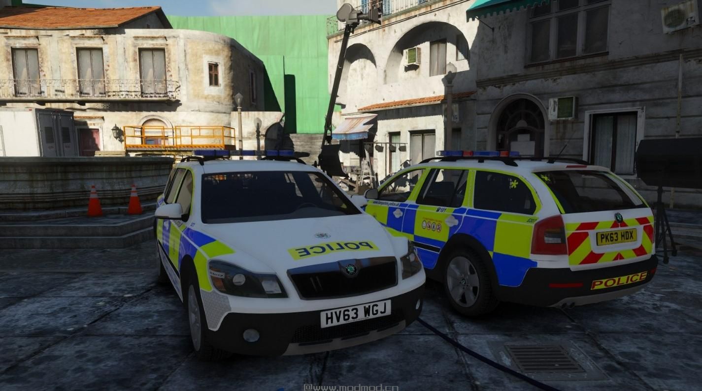 侠盗猎车手5「GTA5」Mod: Hampshire Constabulary 2013 Skoda Scout