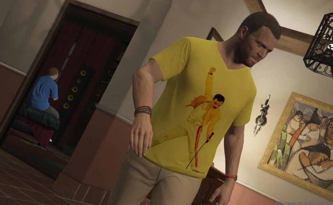 侠盗猎车手5「GTA5」Mod: Random T-shirts for Michael