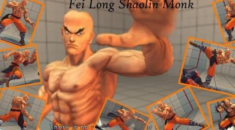 终极街霸4MOD Fei Long Shaolin Monk