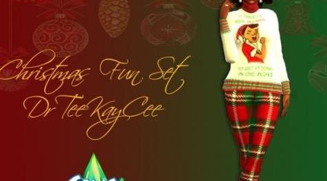 模拟人生4MOD Christmas Fun Set 圣诞节服装