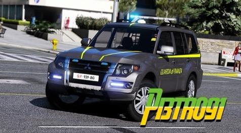 侠盗猎车手5「GTA5」Mod: Mitsubishi Shogun - Guardia di Finanza