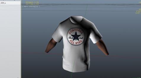 侠盗猎车手5「GTA5」Mod: Converse T-Shirt