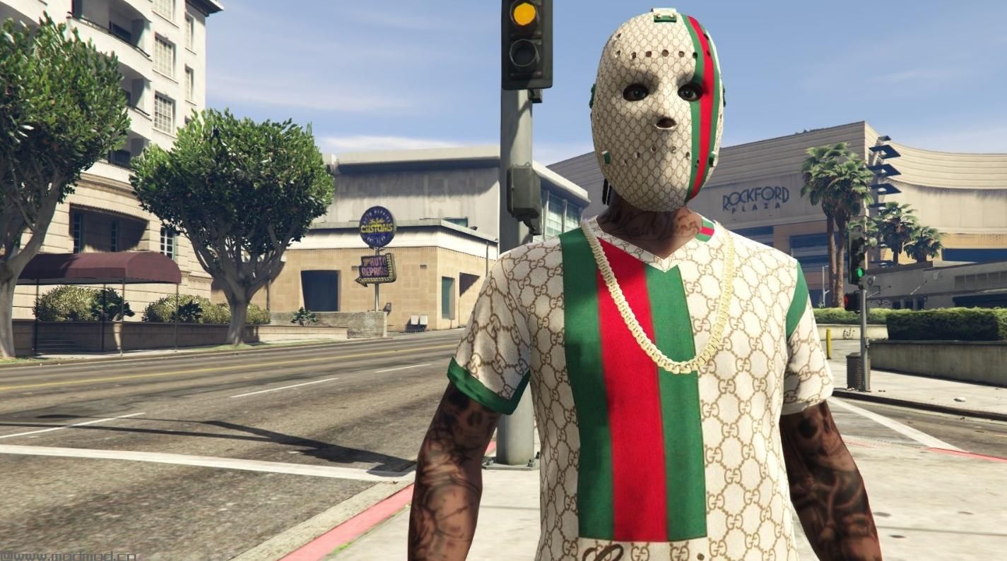 侠盗猎车手5「GTA5」Mod: DESIGNER SHIRTS AND MASK
