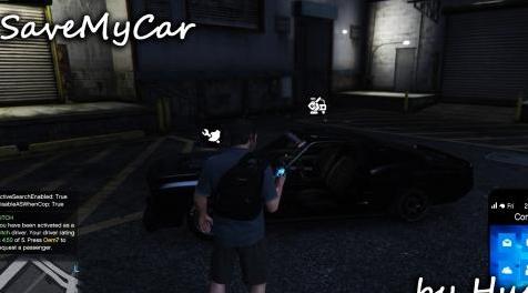 侠盗猎车手5「GTA5」Mod:  Save Vehicle + Mileage counter