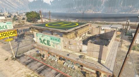 侠盗猎车手5「GTA5」Mod: Survival Base at ace liqour