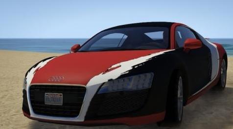 侠盗猎车手5「GTA5」Mod: Audi R8 DARIUS (Replace)