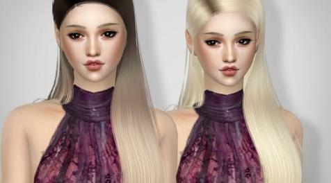 模拟人生4MOD Mulan ( Hair 72 ) 发型