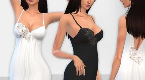 模拟人生4MOD Camilla Sleeping Gowns 睡袍
